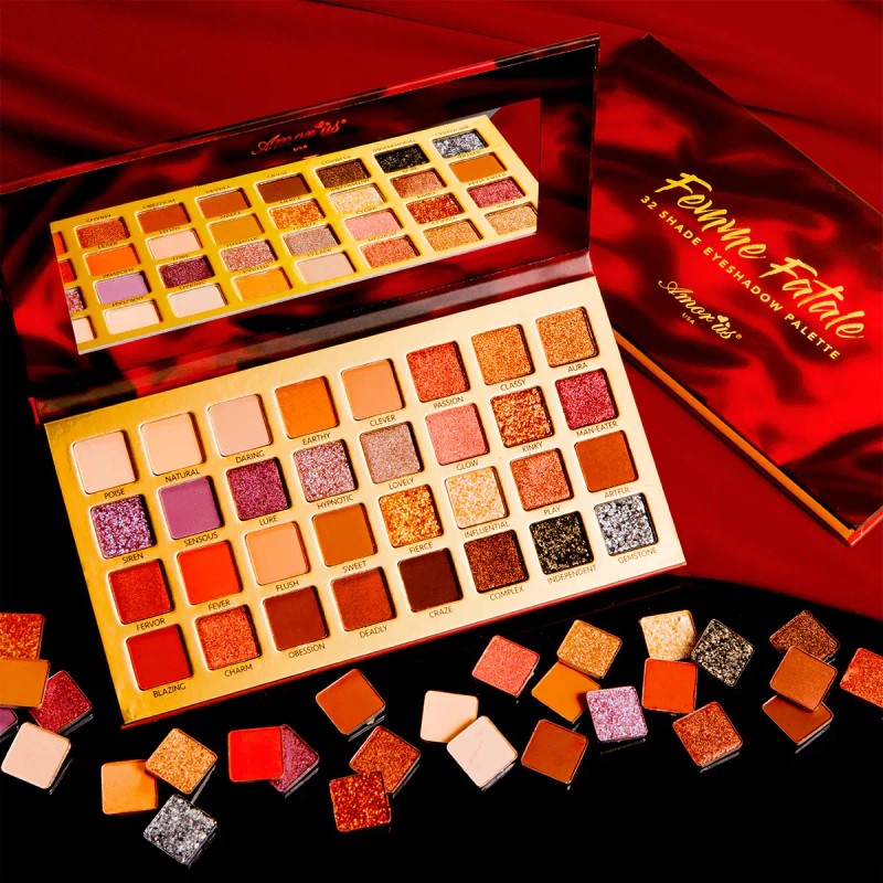 Paleta De Sombras Femme Fatale Amor Us 32 Tonos
