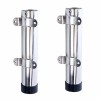 Amarine Made 2Pcs Boat Fishing Rod Holder Stainless Steel Side