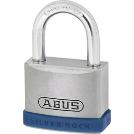 ABUS AB5/40 Silver Rock Padlock, Gray