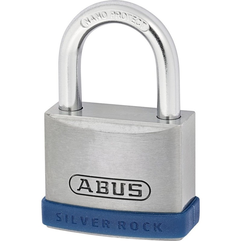 ABUS AB5/40 Silver Rock Padlock, Gray