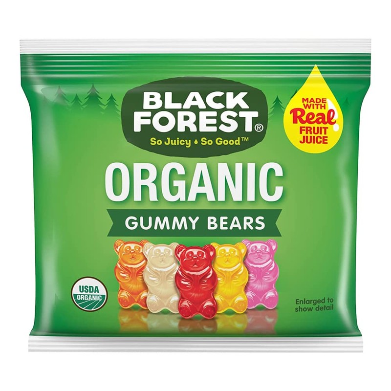Black Forest Organic Gummy Bears, 65 Pk. Net Wt, 52