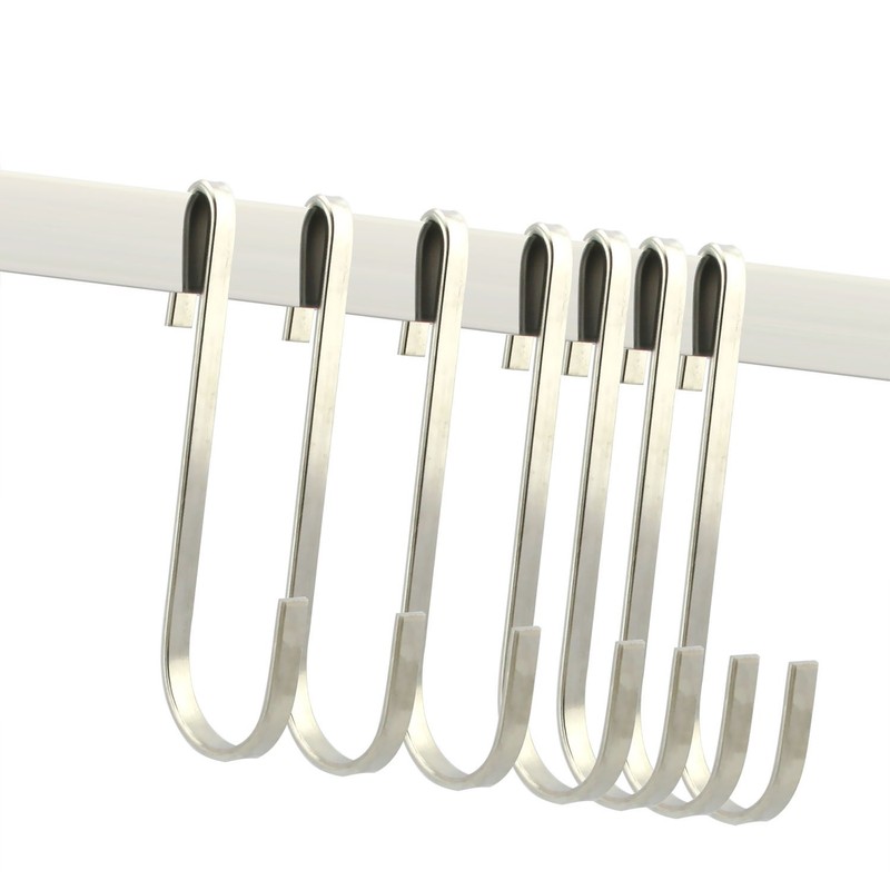 RuiLing Flat Style Premium Stainless Steel S Hook Cookware Universal
