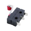 HUAZIZ 25 Pieces 250V 5A SPDT 1NO 1NC Momentary Hinge