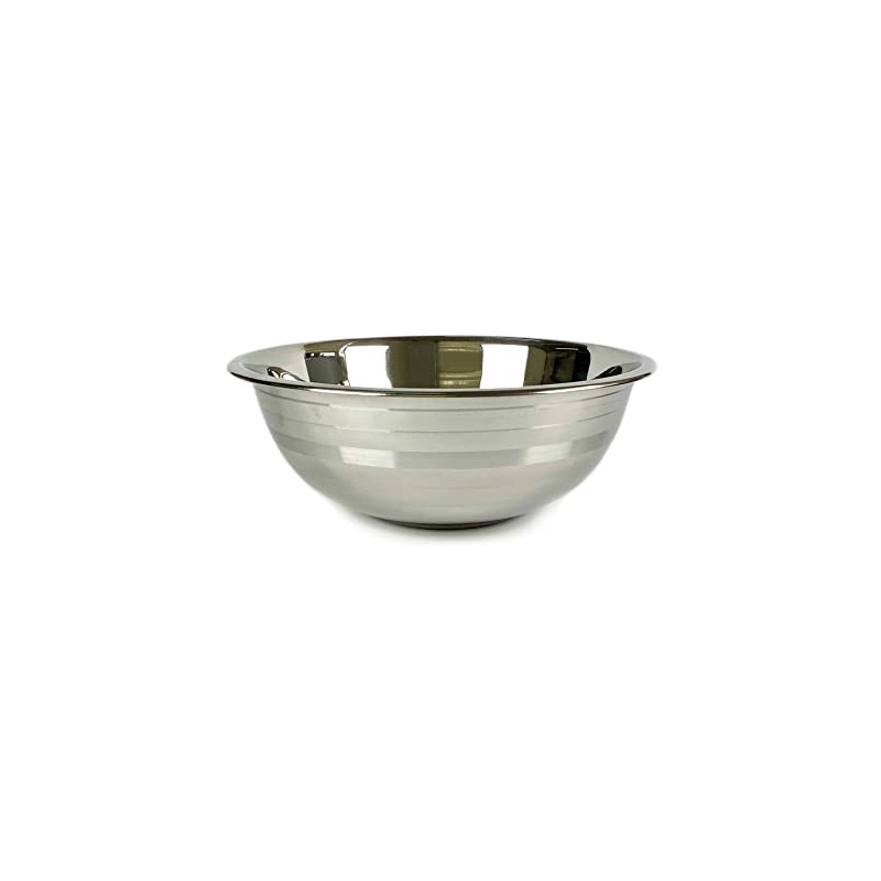 Tredoni 24 cm Semi-Deep Washing/Mixing Bowl, Multi-Purpose Cooking/Baking Bowl Made
