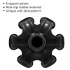 Cane Tips 3/4 Inch Heavy Duty, Self Standing Rubber Walking