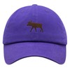 JPAK Moose Premium Dad Hat Embroidered Cotton Baseball Cap Elk