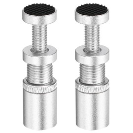 MECCANIXITY 2Pack Graphics Card GPU Support Bracket, GPU Stand Holder Magnetic Base 27-50mm Adjustable Height Brace for Desktop Video Card, Aluminum Alloy Silver