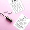 Lash Extension After Care Instruction Cards for Clients | Post