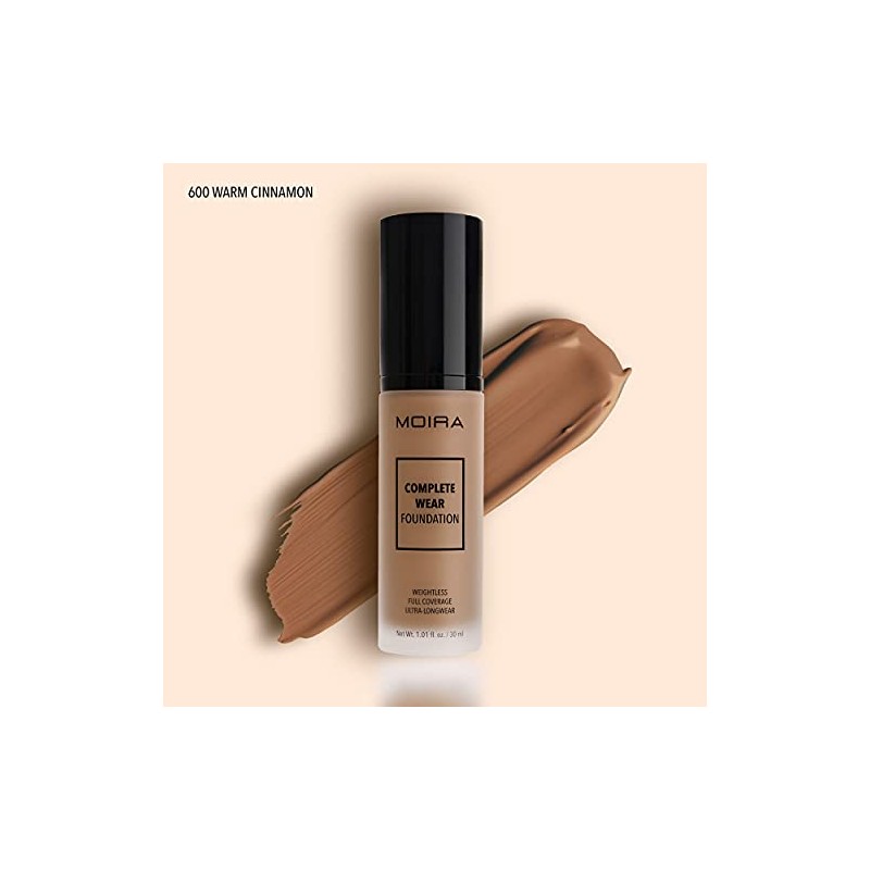 Bases de maquillaje Moira Complete Wear Foundations (CWF600)