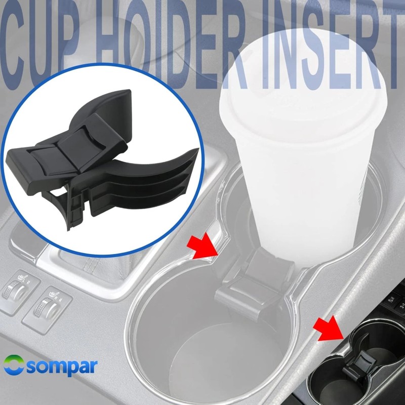NoBrand Cup Holder Insert Upgrade Compatible with Highlander 2014-2019 Upgraded