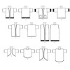 Butterick Patterns 6176, Misses Kimono,Sizes (16-18) (20-22) (24-26), Polyester, Multi-Colour,