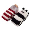 Wander G Womens Over Knee High Fuzzy Socks Cute Cartoon