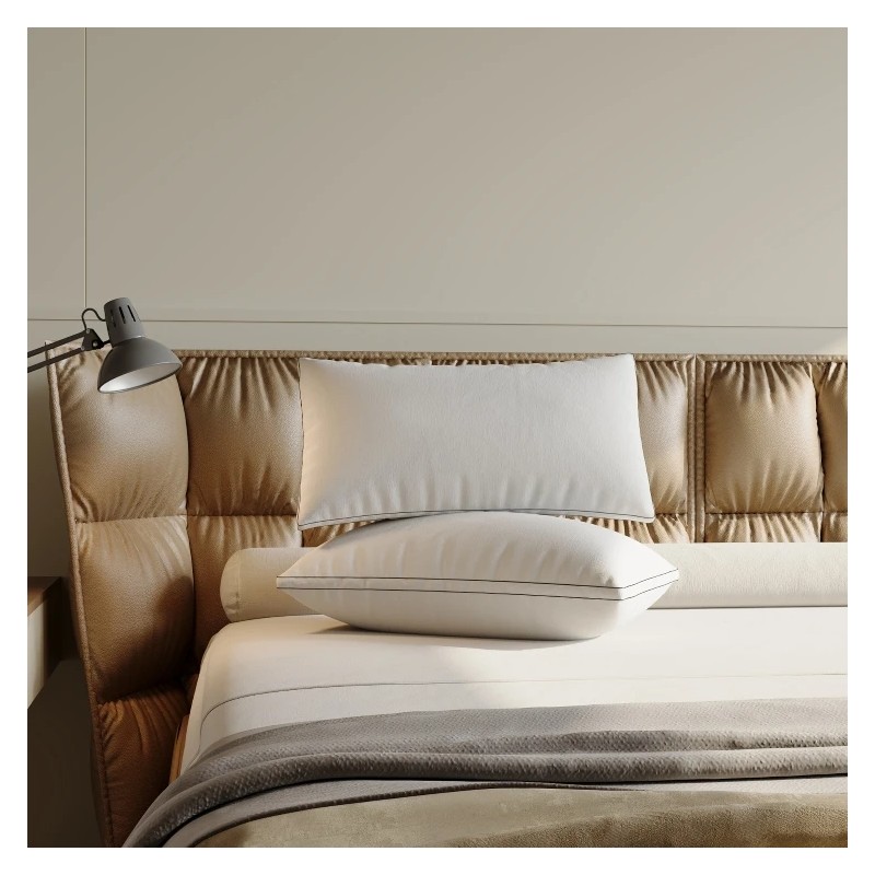 Overseas Stock Different Size Sleeping Pillow 40% White Goose Feather