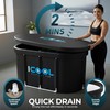 Upgraded Cold Ice Bath Tub for Athletes Wellness, 130 Gal