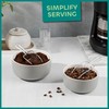 72-Mini Clear Acrylic Plastic Scoops for Candy - Ice Cream