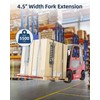 4.5" Pallet Fork Extension, 5500LBS Load Capacity, 72" Length Heavy