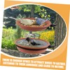 CIYODO Bird Feeding Device Decorative Bird Feeder Parrot Feeder Large