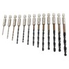 13Pcs Twist Drill Bit 1/4in Hex Shank 1.5‑6.5mm Fast Change