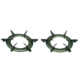 Rinnai Dokoku Large 010-295-000-010-295-000 Value Left and Right Replacement Set of 2 Large Size (Gray) Gotoku Trivet Genuine Replacement Parts Gas Stove (Gastetable) Genuine Product