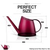 WhaleLife Indoor Watering Can for House Bonsai Plants (1.4L, Red)