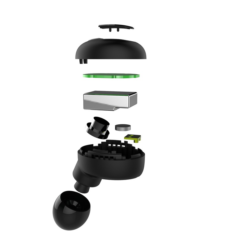 True Wireless Earphones Bluetooth 5.0 Headphones with Mic IPX5 Waterproof