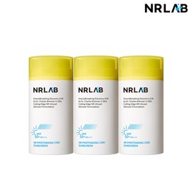 (Hyundai Home Shopping) NR Lab NR Photoaging Care Sunscreen 3-pack / (현대홈쇼핑)엔알랩 NR 광노화 케어 선크림 3개