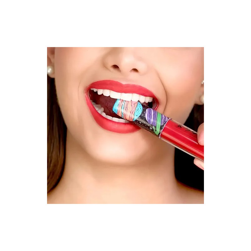 Labial Líquido Mate Rojo Yuya Mi Amor Larga Duración A