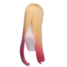 OSIAS Kitagawa Marin Wig Long Yellow to Pink Gradient Synthetic Heat Resistant Hair