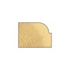 Trend CraftPro Ovolo Rounded Over Router Cutter Bit, 1/4 Inch