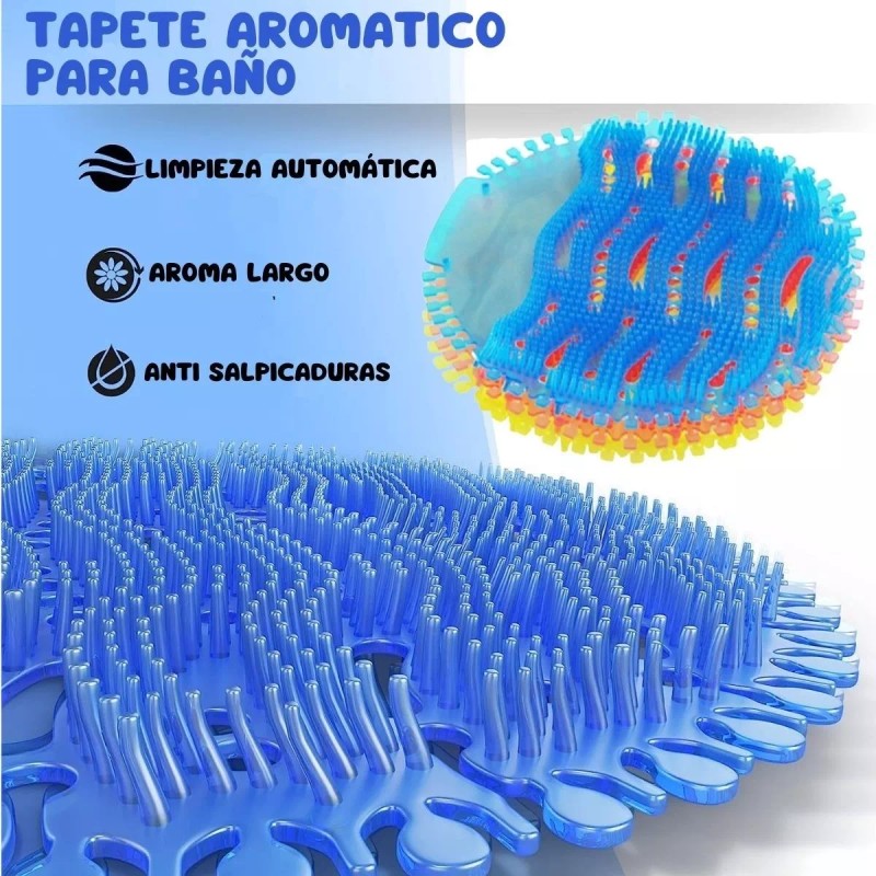Veraly Tapete Para Baño Mingitorio Anti-salpicaduras Con Aroma