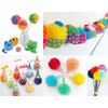 Dual Size Reusable Plastic Pom Pom Maker - 3cm &