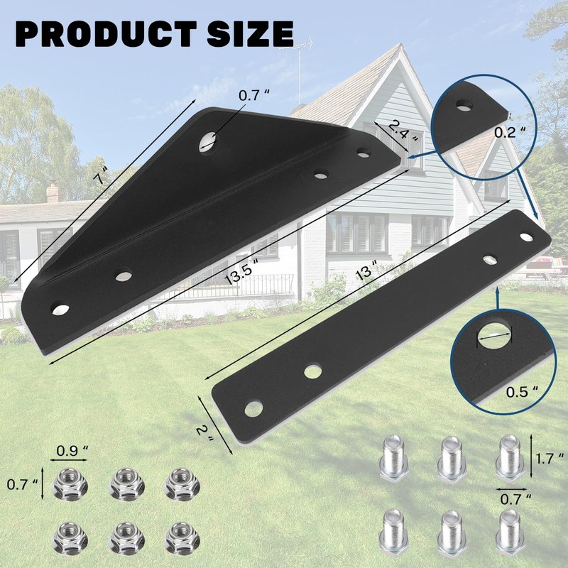 79108500 Trailer Hitch Kit Fit for Gravely ZT HD, PRO-Turn