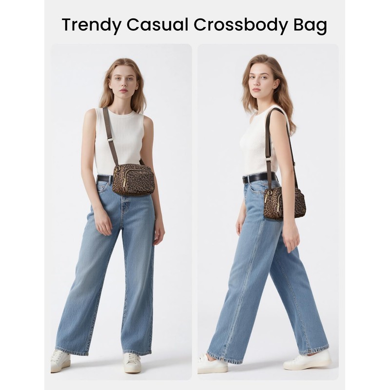 MEXS Small Crossbody Bag for Women, Mini Travel Casual Cross