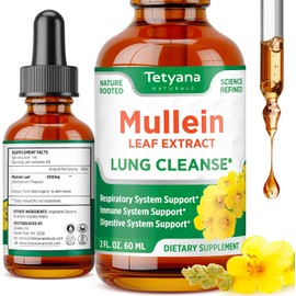 Mullein Leaf Extract for Lungs: Mullein Drops for Lungs