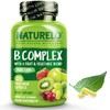 NATURELO NATURELO Vitamin B Complex with Methyl B12, Methyl Folate,