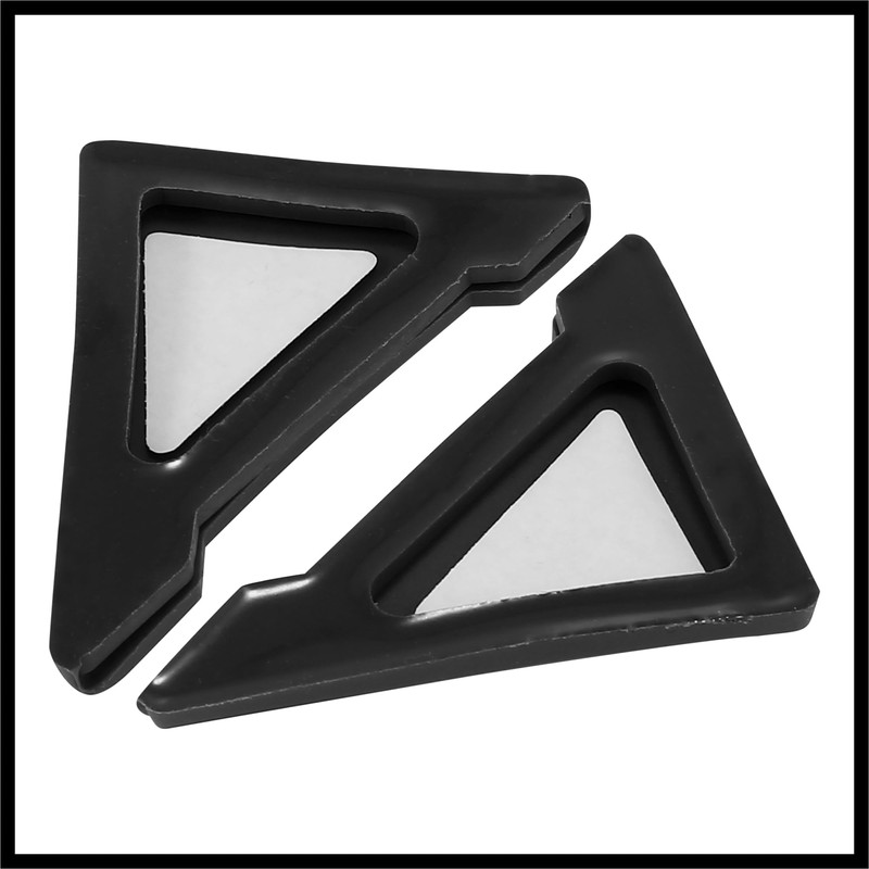 Hihaha 2pcs PVC Universal Car Door Corner Edge Guard Bumper