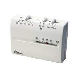Robertshaw Deluxe Mechanical Heat And Cool Thermostat, 24 Volt