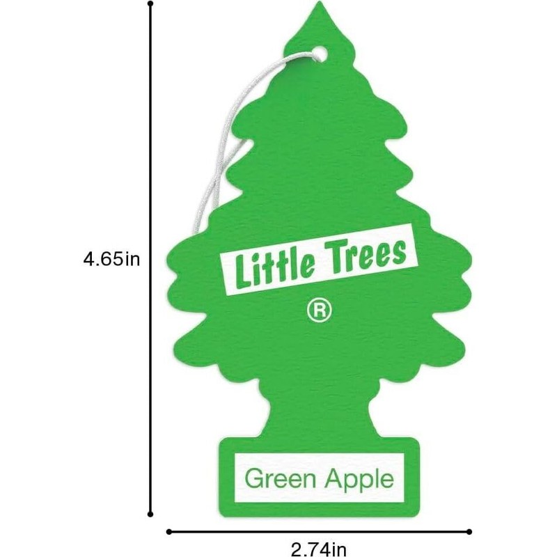LITTLE TREES Car Air Freshener | Hanging Paper Tree for