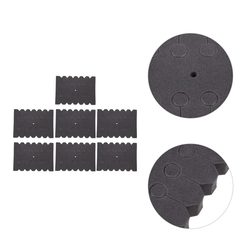 Gatuida 7Pcs Lightweight Arrow Rack Portable Shape Arrow Separator Sponge