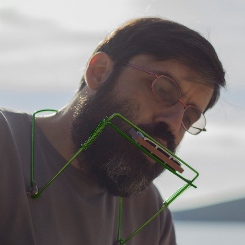 18cm Clip Harmonica Neck Holder Bracket for 24 Hole 10