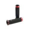 MotorToGo ALUMINUM MOTORCYCLE 7/8" 22MM HANDLEBAR GEL RUBBER HAND GRIPS