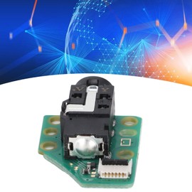 QM2107105 Replacement Audio Jack for N Switch Lite HDH-001/ HDH-HPMJ, 3.5mm Audio Replacement Plug Headphone Jack for Switch