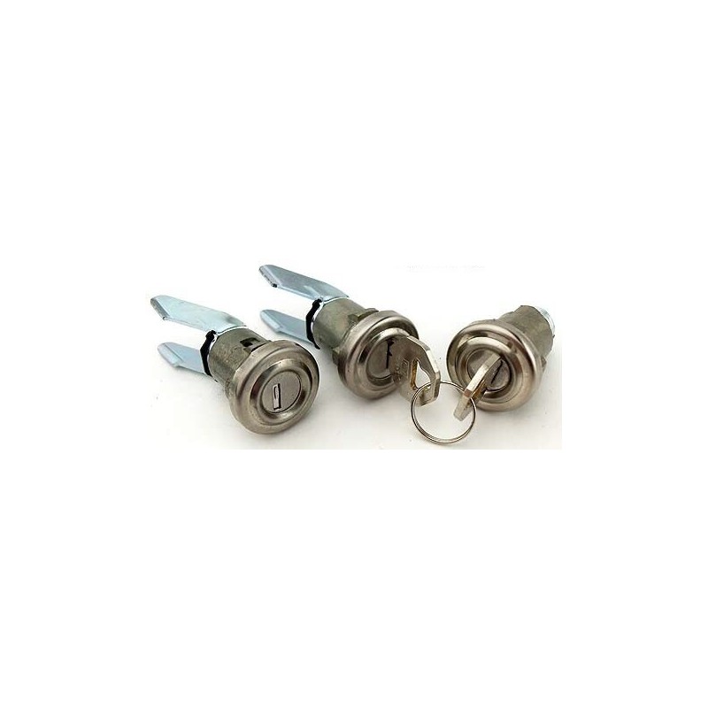 Buick 1955-1958 cerradura de maletero con 2 llaves GM auténticas