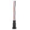 2 Pin Way Car Waterproof Electrical Connector AWG Wire Plug