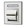 KAISERAUM Recessed Toilet Paper Holder with Pop-Out Shelf, Tissue Paper
