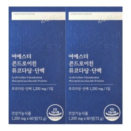 Esther Formula Yeo Esther Chondroitin Mucopolysaccharide Protein 1200mg 60 tablets 2 boxes / 에스더포뮬러 여에스더 콘드로이친 뮤코다당 단백 1200mg 60정 2박스