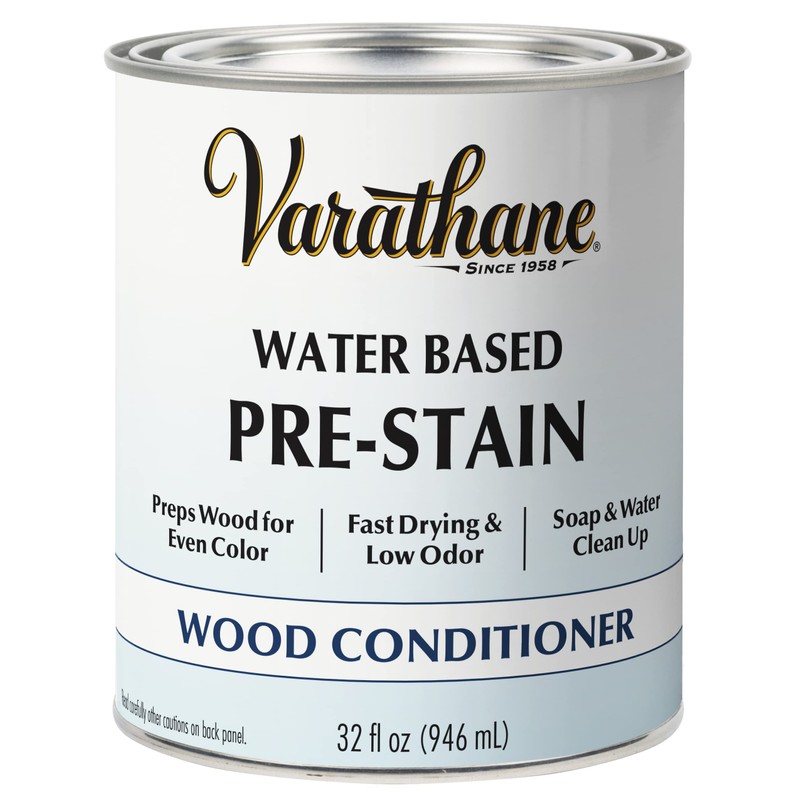 Varathane 381123-2PK Water Based Pre-Stain Wood Conditioner, Quart, 2 Pack