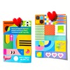 Janvelle 12PCS Cute Fridge Magnets Heart Magnets Small Decorative Magnets