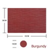 BECHEN Plastic Placemats and Coasters, Non Slip Washable Placemats for