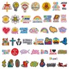 EMORBALS 45 Pcs Christian Iron on Patches, Embroidered Jesus Sew